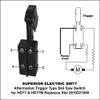 Superior Electric SW77 Aftermarket 20 Amp Trigger On-Off Switch Replaces OEM 2610321608, & 760245002 view 4