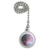 GRAPHICS & MORE Shell Watercolor Beach Sand Tropical Ceiling Fan and Light Pull Chain view 1