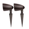 OSD Audio 2.5" Landscape In Ground/Mountable 30W Speaker, Outdoor Weather Resistant Pair, LS2 Bronze (Pair) view 3