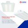 Lithonia Lighting I-BEAM LED High Bay Light, Dimmable, 12000 Lumens, 5000K view 3