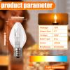 Poweka 15W C7 Light Bulbs Compatible with Scentsy Wax Warmer 10 Pack view 2
