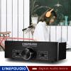 Professional Full Balance Passive Active Speaker Dual Channel Volume Controller Audio Device Volume Controller Black view 2