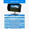 iLooker 22E 21~22 inch LCD LED Video Monitor Hood Sunshade Sunhood for Dell HP Viewsonic Philips Samsung LG EIZO NEC ASUS ACER BENQ AOC Lenovo, Fits Monitor Frame Width 505-525mm view 2