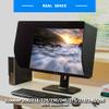 iLooker 22E 21~22 inch LCD LED Video Monitor Hood Sunshade Sunhood for Dell HP Viewsonic Philips Samsung LG EIZO NEC ASUS ACER BENQ AOC Lenovo, Fits Monitor Frame Width 505-525mm view 4