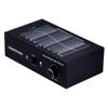 PHOTO Front Signal Amplifier With Auxiliary AUX Signal Input Volume Control MM Cartridge Preamplifier Black view 1