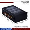 PHOTO Front Signal Amplifier With Auxiliary AUX Signal Input Volume Control MM Cartridge Preamplifier Black view 3