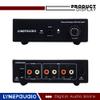 PHOTO Front Signal Amplifier With Auxiliary AUX Signal Input Volume Control MM Cartridge Preamplifier Black view 4