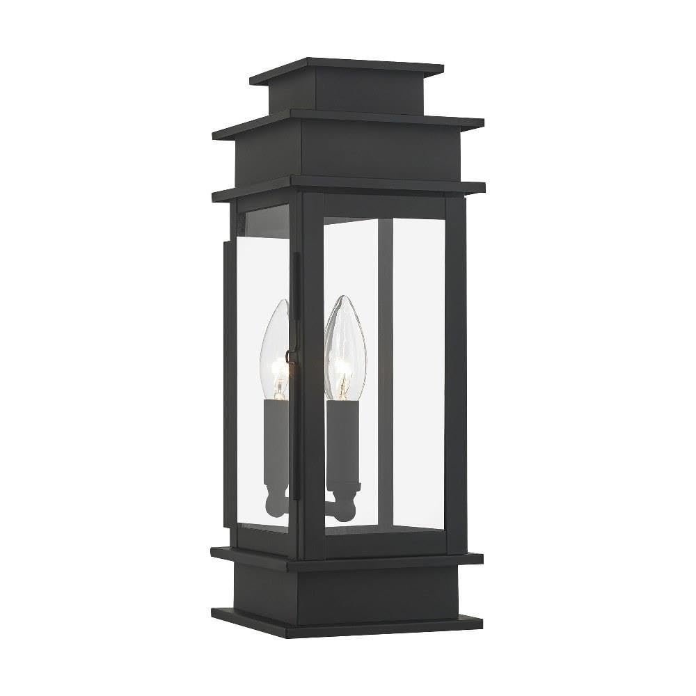 Livex Lighting 2013-04 1-Light Outdoor Wall Lantern, Black