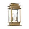 Livex Lighting 2014-01 2-Light Outdoor Wall Lantern, Brass view 2