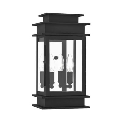 Livex Lighting 2014-04 Princeton 2-Light Wall Sconce, Black