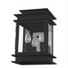 Livex Lighting 2014-04 Princeton 2-Light Wall Sconce, Black view 2