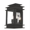Livex Lighting 2014-04 Princeton 2-Light Wall Sconce, Black view 3