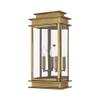 Livex Lighting 2018-01 2-Light Outdoor Wall Lantern, Antique Brass view 2