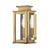 Livex Lighting 20191-01 1-Light Outdoor Wall Lantern, Antique Brass view 1