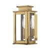 Livex Lighting 20191-01 1-Light Outdoor Wall Lantern, Antique Brass view 2