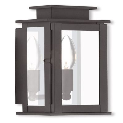 Livex Lighting 20191-07 1-Light Outdoor Wall Lantern, Bronze