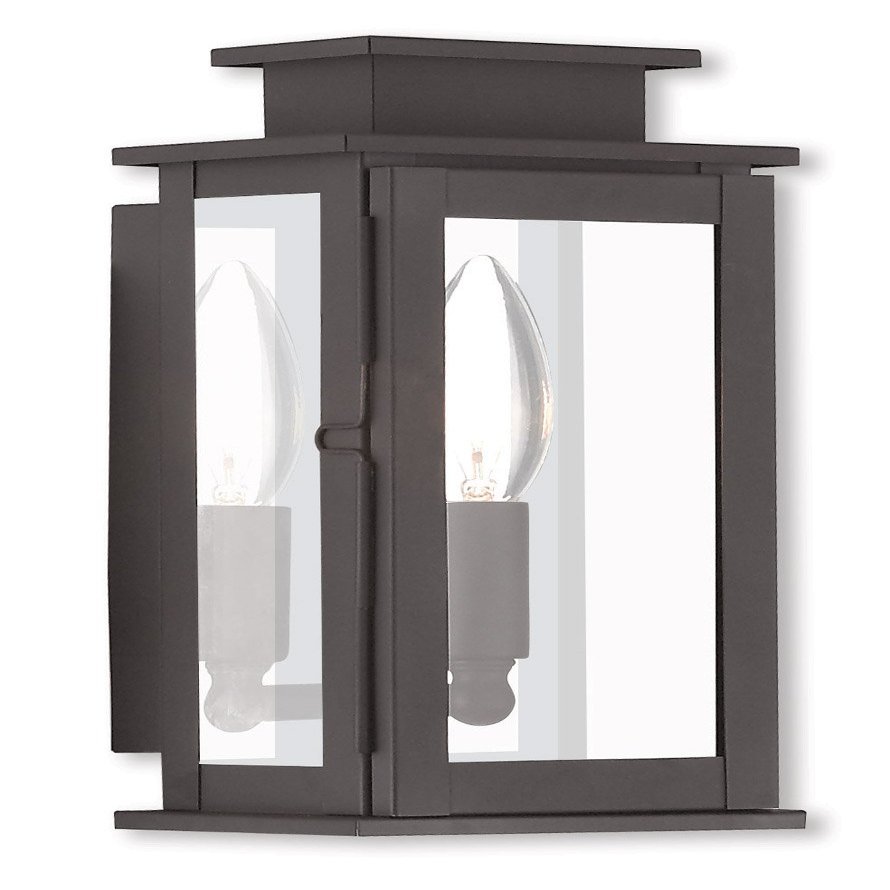 Livex Lighting 20191-07 1-Light Outdoor Wall Lantern, Bronze