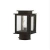 Livex Lighting 20201-04 Lanterm from Princeton 1-Light Fixture, Black view 3