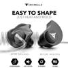 Decibullz Custom Molded Security Radio Surveillance Earpiece Set, Thermo-Fit Designed for Clear Acoustic Tube Radios, Isolation view 2
