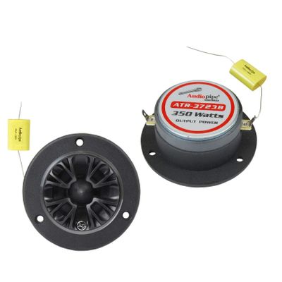 Audiopipe Titanium Bullet Super Tweeters, 350W, 4 Ohm, 3.75" Aluminum Horn