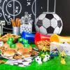 8 Inch Soccer Paper Lanterns, Soccer Birthday Party Decorations view 2