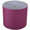 FenchelShades.com 14" Top Diameter x 14" Bottom Diameter 12" Height Cylinder Drum Lampshade USA Made (Linen Plum) view 1