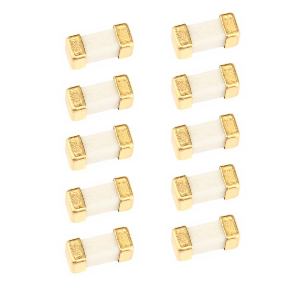 Bestol 10Pcs 1808/240/6125 Fast Acting SMD SMT 1A/2A/3A4A/5A 125V/250V/220V Surface Mount Fuse (125V 1808-3A)