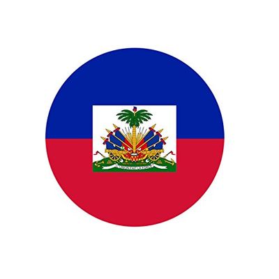 Zabygrip Phone and Tablet Stand Grip Great For Selfie Rotates 360 Degree. Express Your Unique Style With A Grip (Flag Of Haiti)