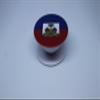 Zabygrip Phone and Tablet Stand Grip Great For Selfie Rotates 360 Degree. Express Your Unique Style With A Grip (Flag Of Haiti) view 2