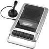 PROSCAN Cassette Player & Recorder with Microphone, Headphone Jack, Aux in, Black view 1