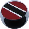 Zabygrip Phone and Tablet Stand Grip Great for Selfie Rotates 360 Degree. Express Your Unique Style with A Grip (Flag of Trinidad) view 2