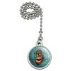 GRAPHICS & MORE Tiki Head Island Tropical Hawaii Ceiling Fan and Light Pull Chain view 1