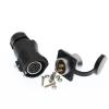 HangTon LP20 3 Pin 30 Amp Power Connector Female Cable Plug Panel Male Socket Waterproof Electrical Gold Plated Connector view 3