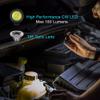 OLIGHT I3T EOS Small EDC Flashlight Handheld LED Light (Black) view 2