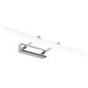 LUMINTURS 9W LED Vanity Lighting Fixture Wall Sconces Makeup Mirror Front Light Fixture Acrylic Lamp Silver Finish Pure White view 1