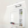 LUMINTURS 9W LED Vanity Lighting Fixture Wall Sconces Makeup Mirror Front Light Fixture Acrylic Lamp Silver Finish Pure White view 4