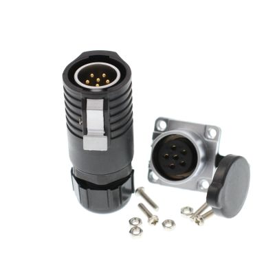 HangTon LP20 6 Pin Connector Plug Panel Socket Female Male Waterproof IP67 Electrical Quick Connect Bulkhead