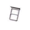 Nano SIM/Micro SIM Card Tray Holder Micro SD Card Slot Holder Adapter replacement for Huawei Ascend P20 (Silver) view 1