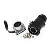 HangTon LP20 12 Pin Connector Electrical Power Waterproof Female Male Cable Plug Panel Chassis Socket for Industrial Electrical Power Equipment, 5Amp view 2