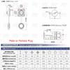 HangTon LP20 12 Pin Connector Electrical Power Waterproof Female Male Cable Plug Panel Chassis Socket for Industrial Electrical Power Equipment, 5Amp view 4