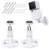 FastSnail Wall Mount Compatible with Wyze Cam Pan V3 & Wyze Cam V4/V3 & Wyze Cam Outdoor/Indoor, 360 Degree Swivel Adjustable Bracket for Wyze Cam and Other Camera with Same Interface 2 Pack view 1