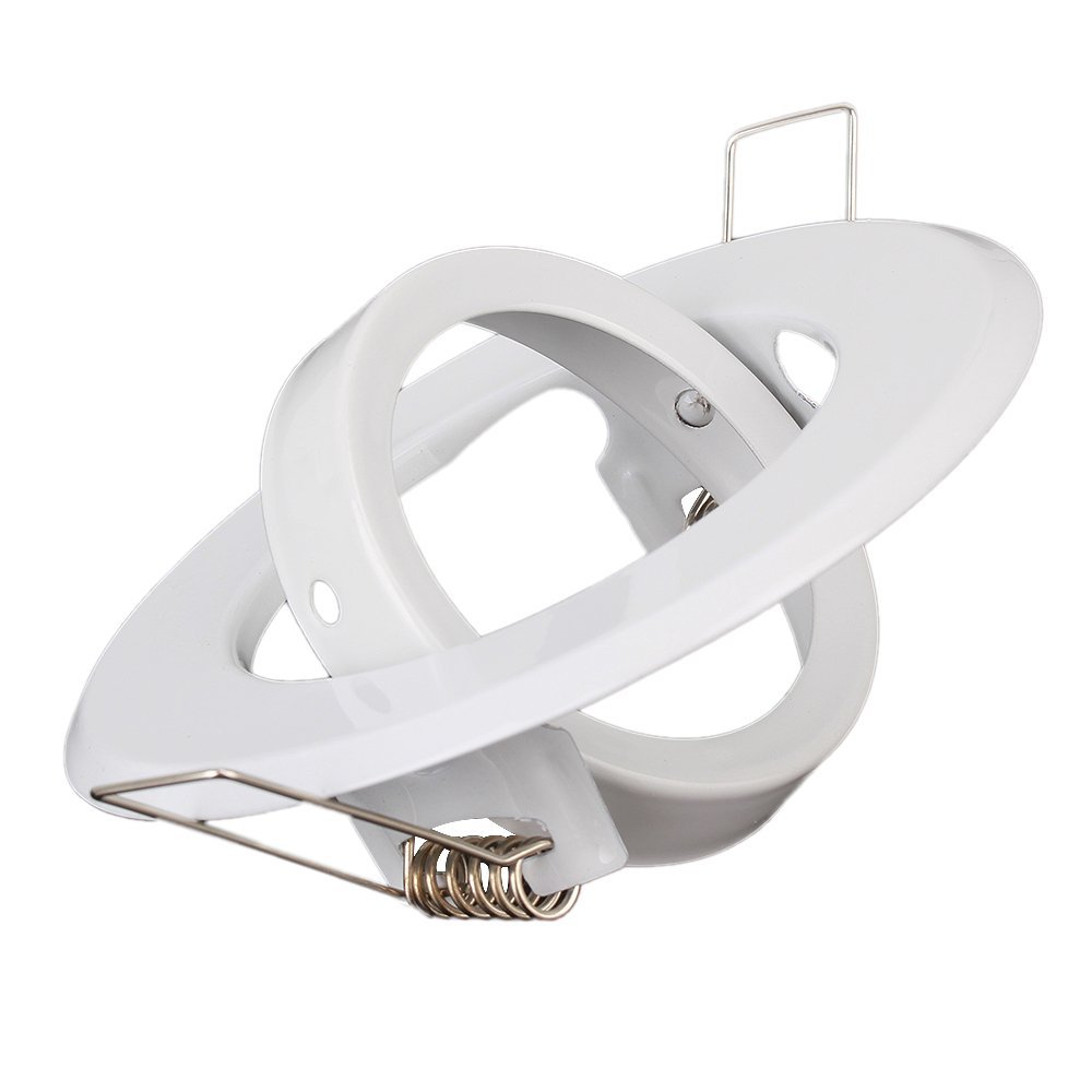 2pcs MR16 Spotlight Mounting Bracket Flush Mounted Holder DIY Ceiling Fixture