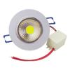 POCKETMAN Pack of 10, 3W 300 lumens 3.4 Inch LED COB Energy Saving Recessed Ceiling Downlight kit with LED Driver(Cool White,6300-7000K) view 2