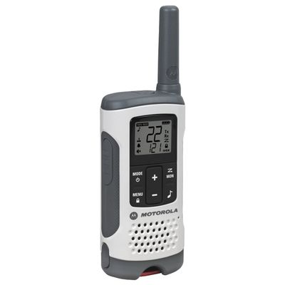 motorola 2-Way Radio, 2-Pack, 25Mi, White
