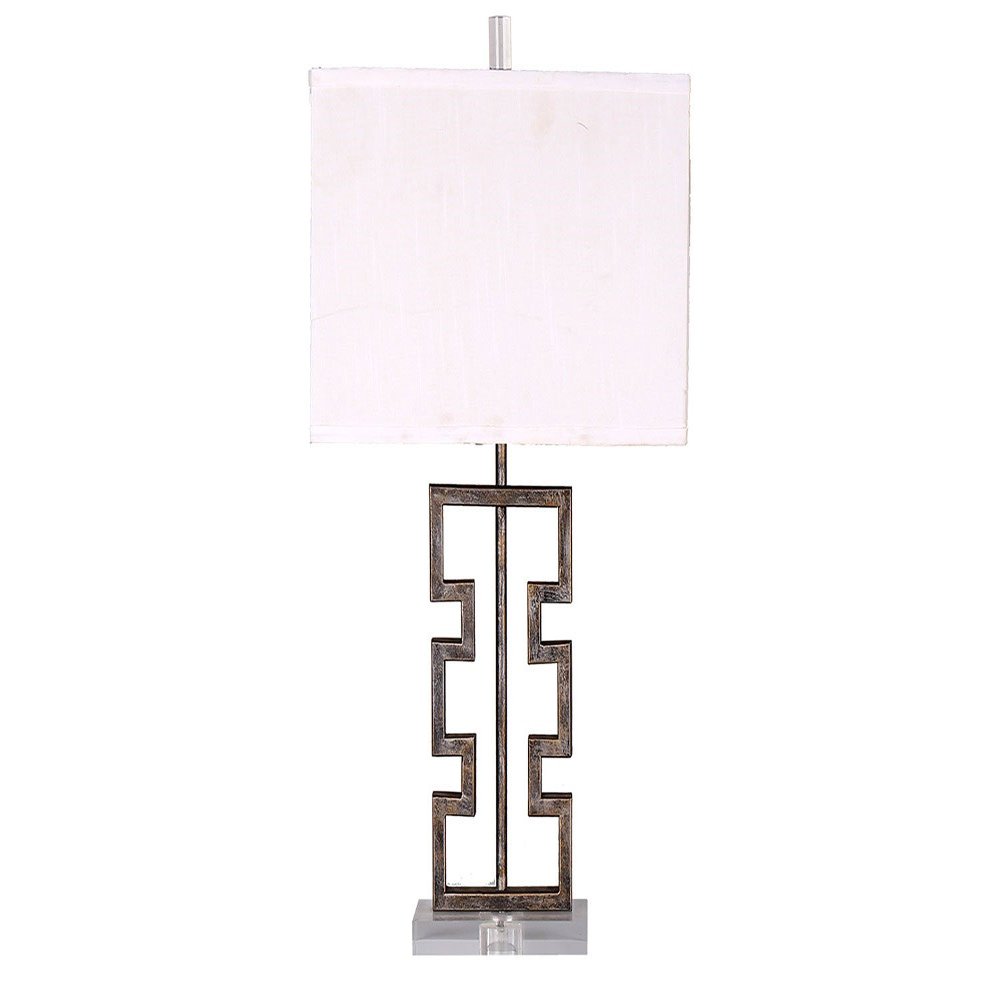 Table Lamp - Iron & Acrylic Base