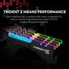 G.SKILL Trident Z RGB Series DDR4 RAM (XMP) 32GB (2x16GB) 3200MT/s CL16-18-18-38 1.35V Intel AMD Desktop Computer Memory U-DIMM (F4-3200C16D-32GTZR) view 2