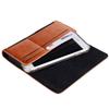 iPhone XS MAX Holster Pouch, Gcepls iPhone XR Holster Belt Case with Clip/Loops Belt Pouch for iPhone 8 Plus iPhone 7 Plus / Galaxy S9 Plus with A Thin Case On - Built In Card Slot - Black Brown view 3