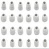 Zotech 12 Pair (24 Piece) Replacement Earpads Eartips Earbuds Eargels for Powerbeats3 Wireless Earphone, SML 3 Sizes 9 Pair Earbud Tips & 3 Pair Double Flange Tips (Gray) view 1