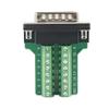 YIOVVOM DB15 Breakout Connector Male Adapter 15-pin Port Adapter to Terminal Connector Signal Module with case(Male Connector, Screw with case) view 2