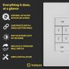 Insteon 6-Button Dimmer Keypad, in-Wall Smart Scene Controller - 2334-232 view 4